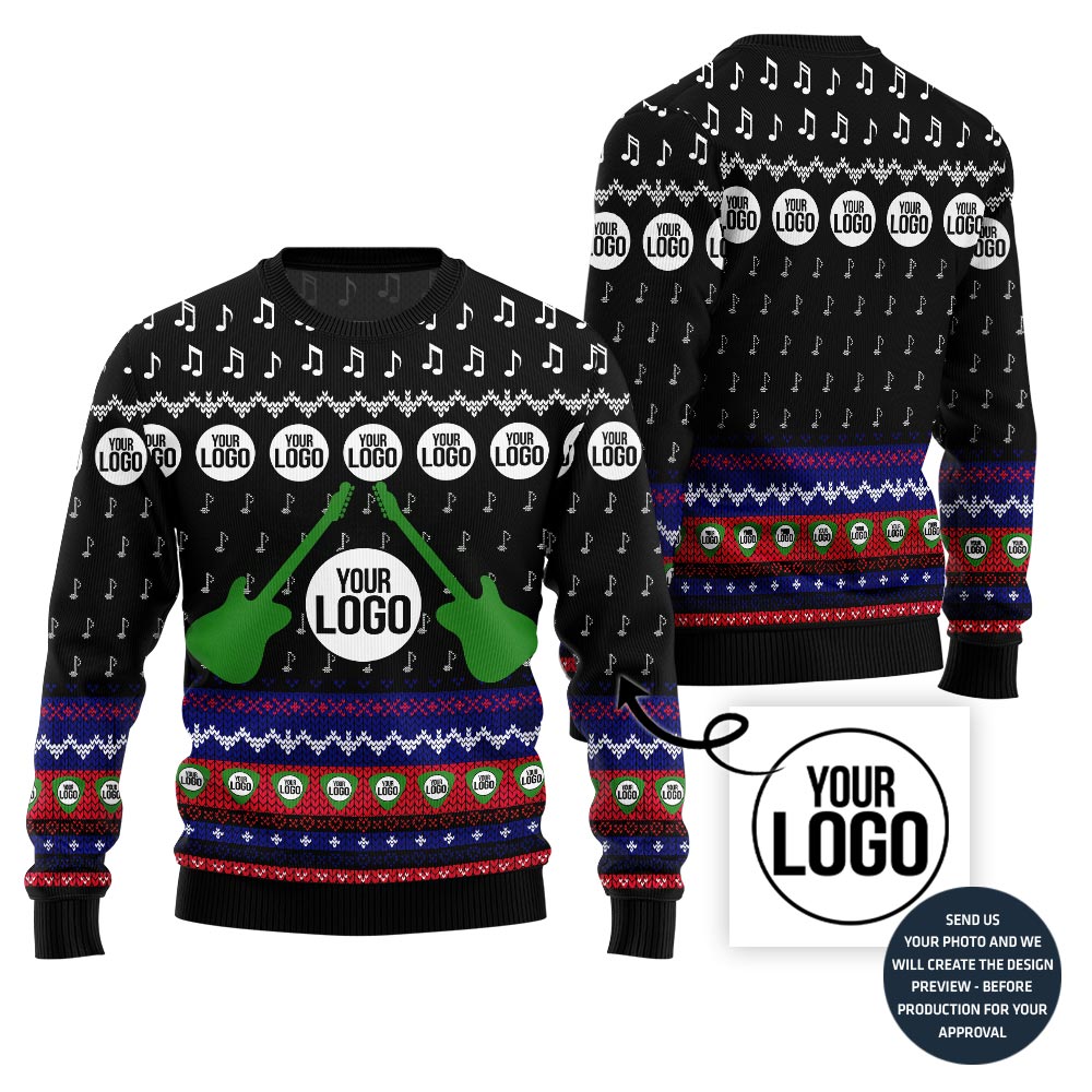 Epic Custom Logo Ugly Christmas Sweater