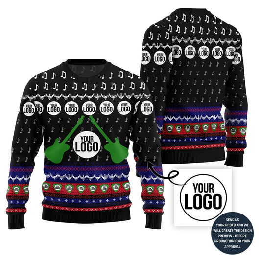 Epic Custom Logo Ugly Christmas Sweater