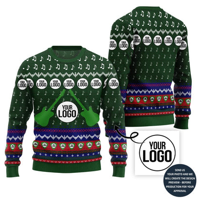 Epic Custom Logo Ugly Christmas Sweater