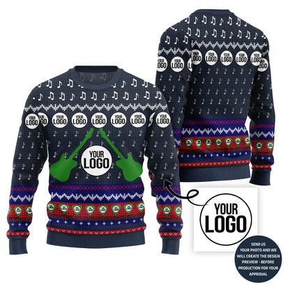 Epic Custom Logo Ugly Christmas Sweater