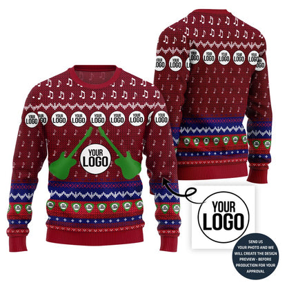 Epic Custom Logo Ugly Christmas Sweater