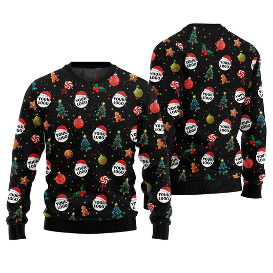 Epic Custom Logo Ugly Xmas Sweater