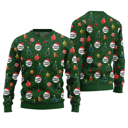 Epic Custom Logo Ugly Xmas Sweater