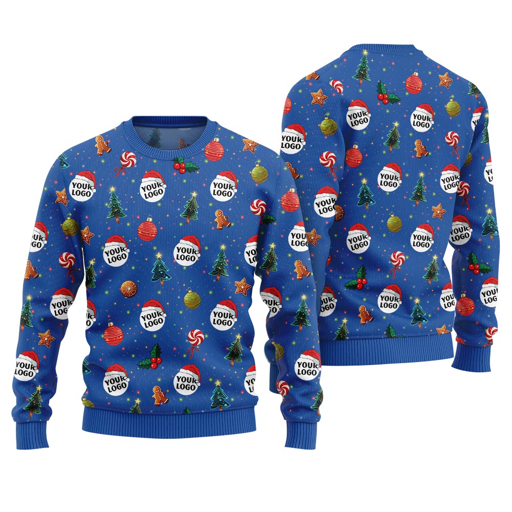 Epic Custom Logo Ugly Xmas Sweater
