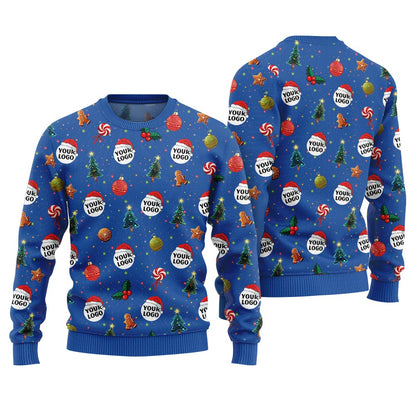 Epic Custom Logo Ugly Xmas Sweater