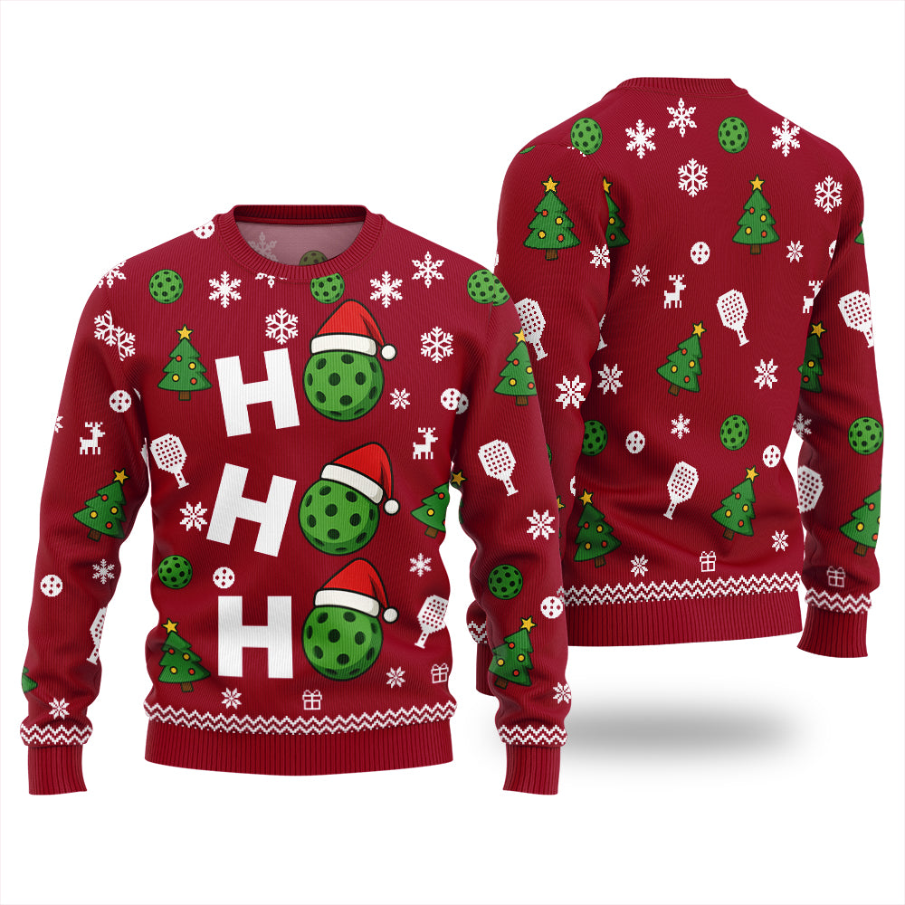 Epic Dinks To Win Pickleball Ugly Christmas Sweater