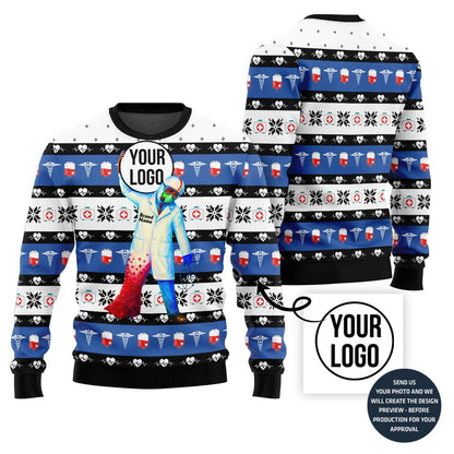 Epic Medical Custom Logo Ugly Christmas Sweater