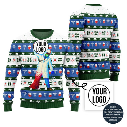 Epic Medical Custom Logo Ugly Christmas Sweater