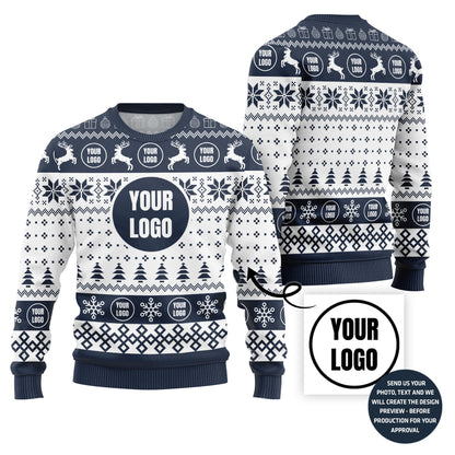 Exclusive Custom Logo For Teams Ugly Sweater