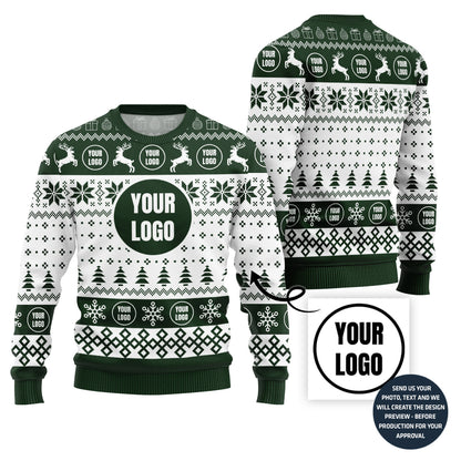 Exclusive Custom Logo For Teams Ugly Sweater