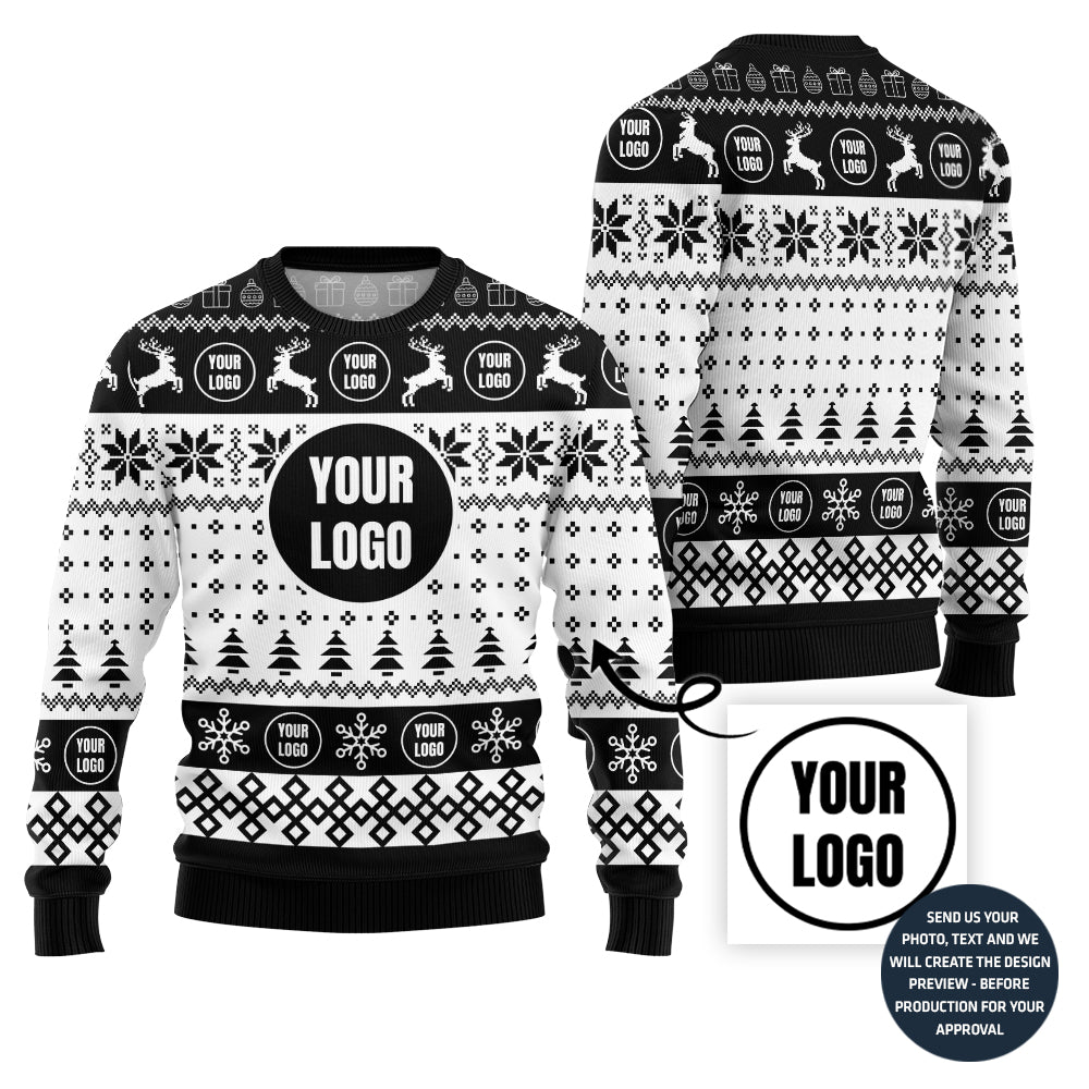 Exclusive Custom Logo For Teams Ugly Sweater