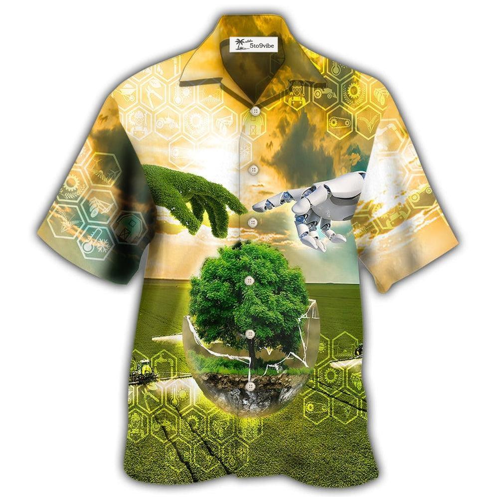 Hawaiian Shirt / Adults / S Farm Agricultural Scientist - Hawaiian Shirt 