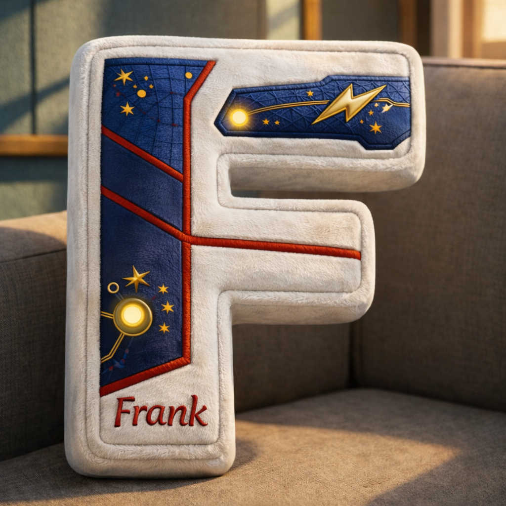 Super Hero and Princess Pillow Custom Name Gift  For Girls, Boys Irregular-Shaped Pillow Custom