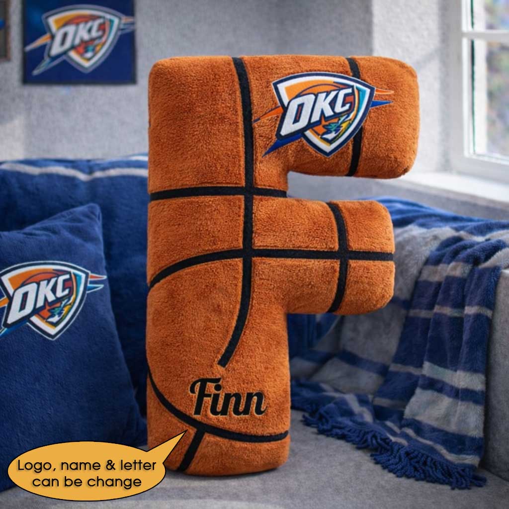 Basketball Pillow Custom Name and Logo All Teams Irregular-Shaped Pillow Custom