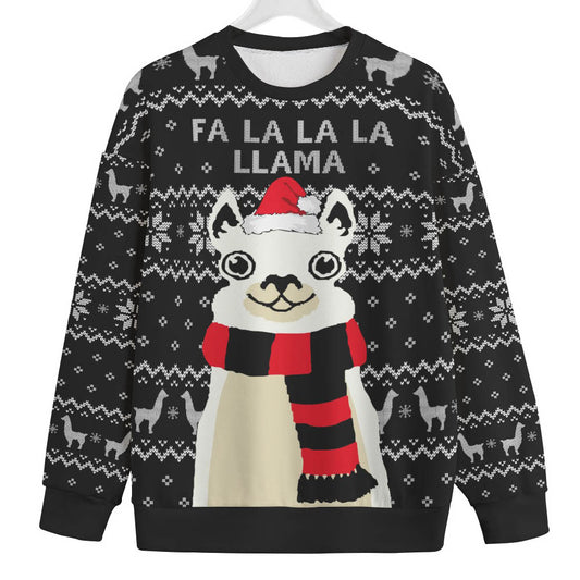 Fa La La La Llama Plus Size Christmas Sweater