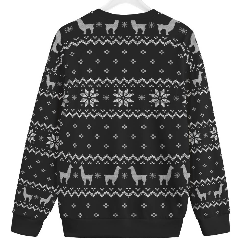 Fa La La La Llama Plus Size Christmas Sweater