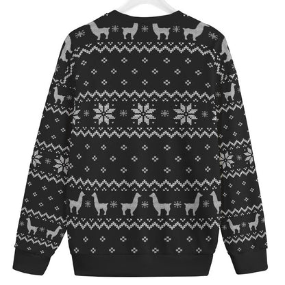Fa La La La Llama Plus Size Christmas Sweater