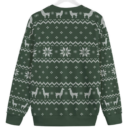 Fa La La La Llama Plus Size Christmas Sweater