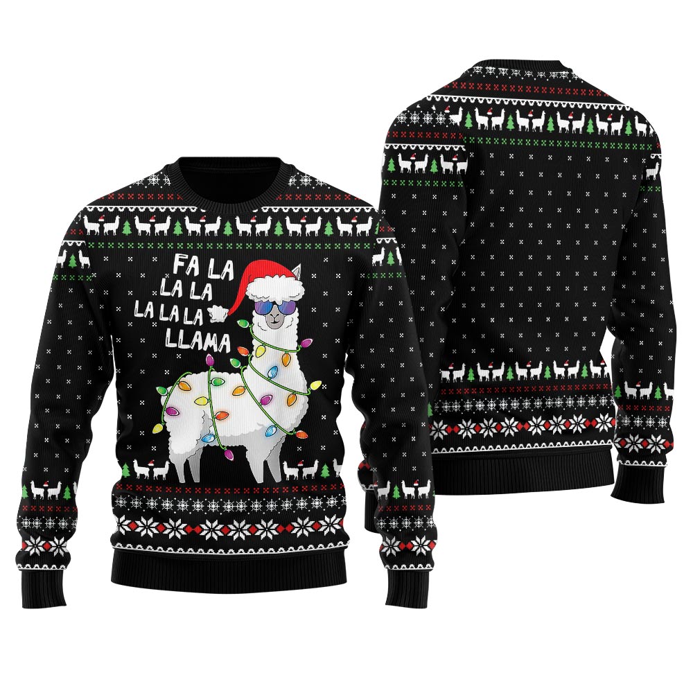 Fa La La Larma Ugly Christmas Sweater