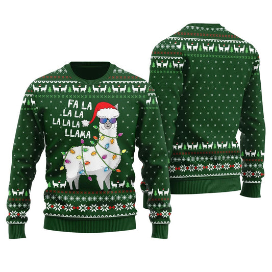 Fa La La Larma Ugly Christmas Sweater