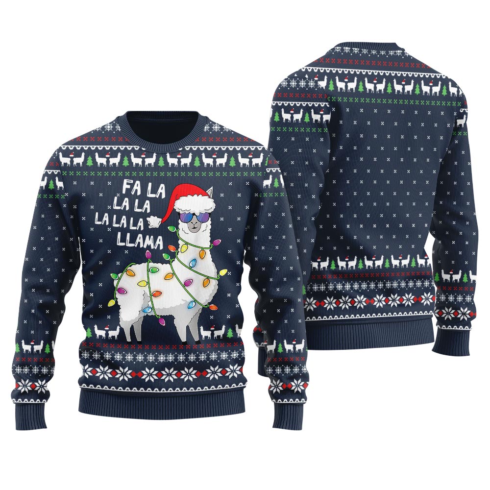 Fa La La Larma Ugly Christmas Sweater