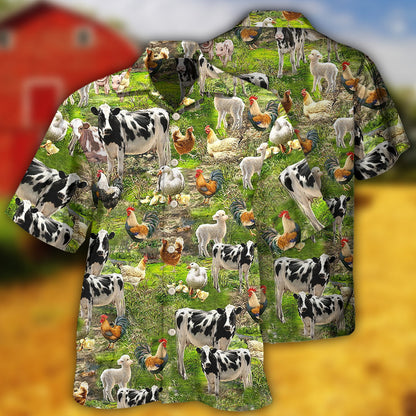 Farm Life Table Fresh - Hawaiian Shirt 