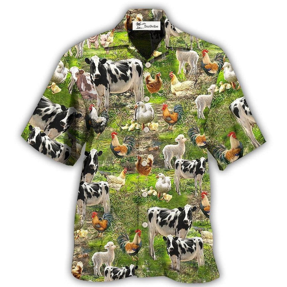 Hawaiian Shirt / Adults / S Farm Life Table Fresh - Hawaiian Shirt 