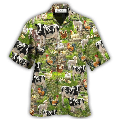 Hawaiian Shirt / Adults / S Farm Life Table Fresh - Hawaiian Shirt 