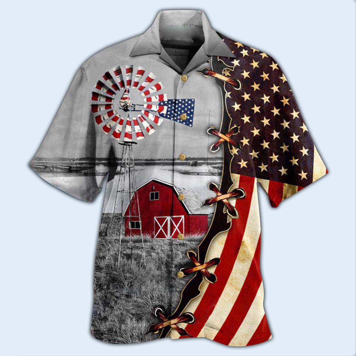 Farm Is A Way Of Life Patriotism - Hawaiian Shirt 
