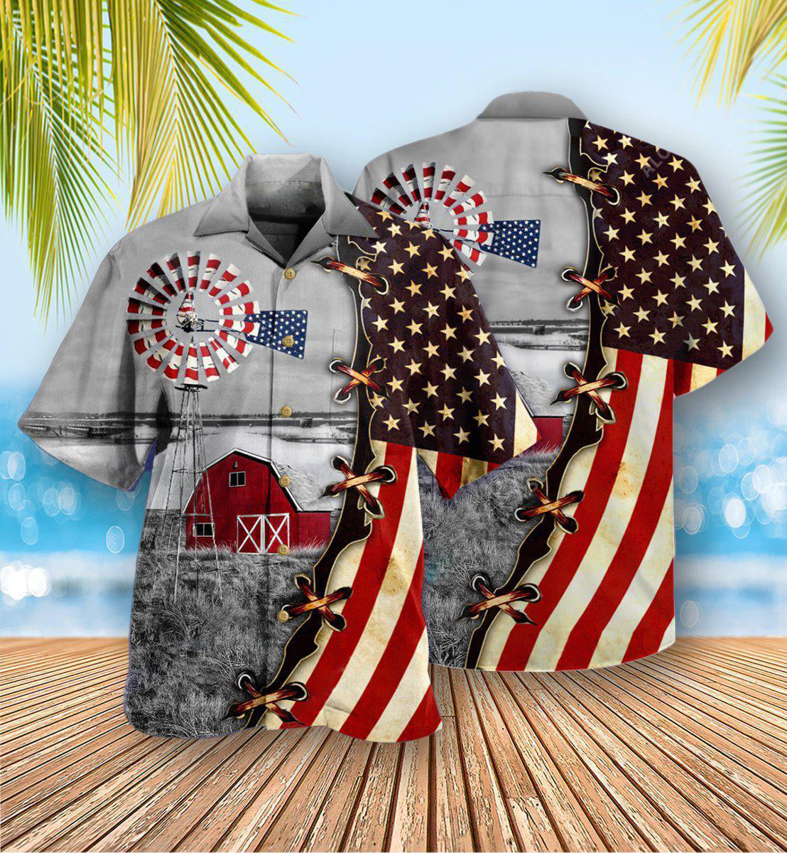 Farm Is A Way Of Life Patriotism - Hawaiian Shirt 