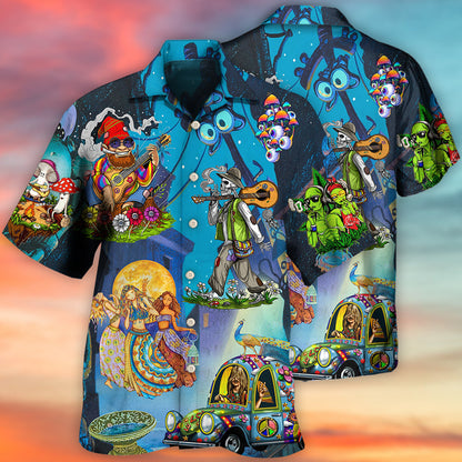 Hippie Felacia Style - Hawaiian Shirt 