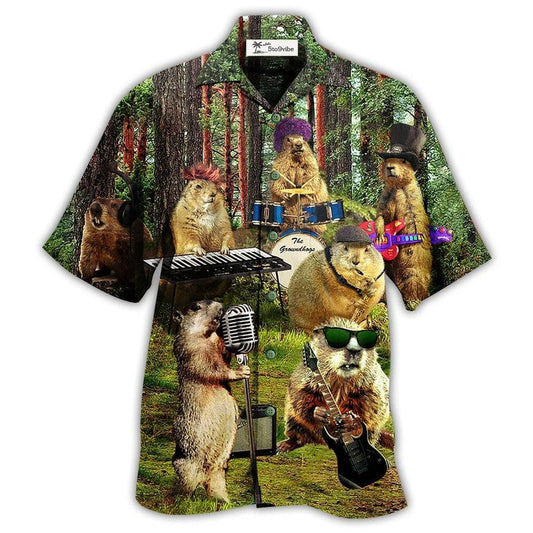 Hawaiian Shirt / Adults / S Ferret Animals Sing A Song - Hawaiian Shirt 