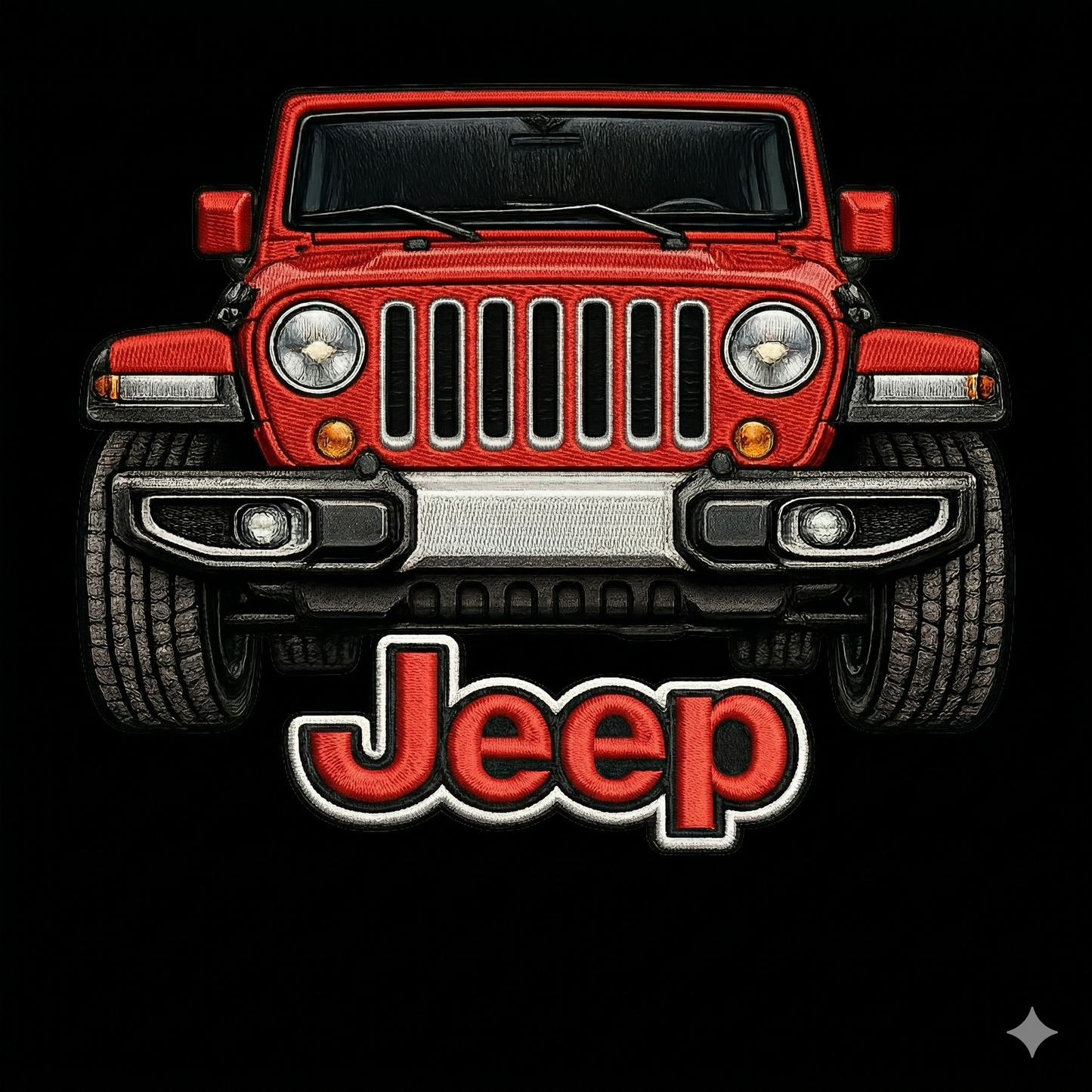 Sudadera prémium unisex Jeep bordada con cremallera de cuarto, suéter con cremallera de cuarto inspirado