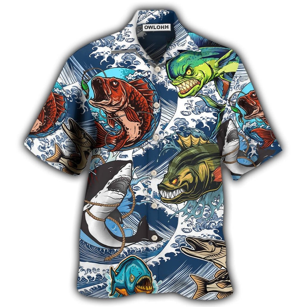 Hawaiian Shirt / Adults / S Fishing Is My Life - Hawaiian Shirt 