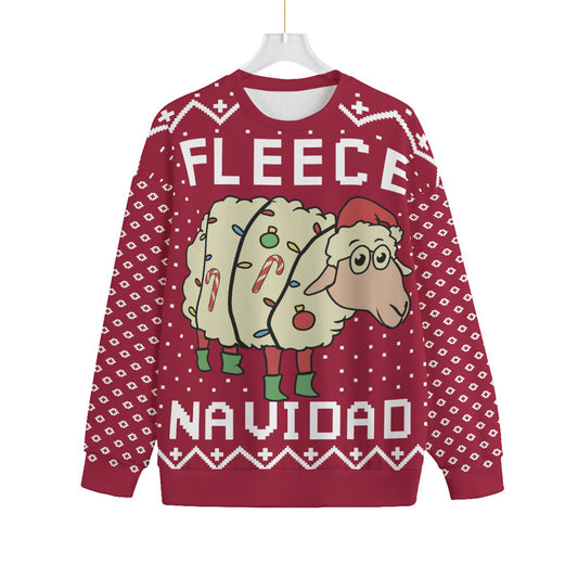 Fleece Navidad Oversized Ugly Christmas Sweater
