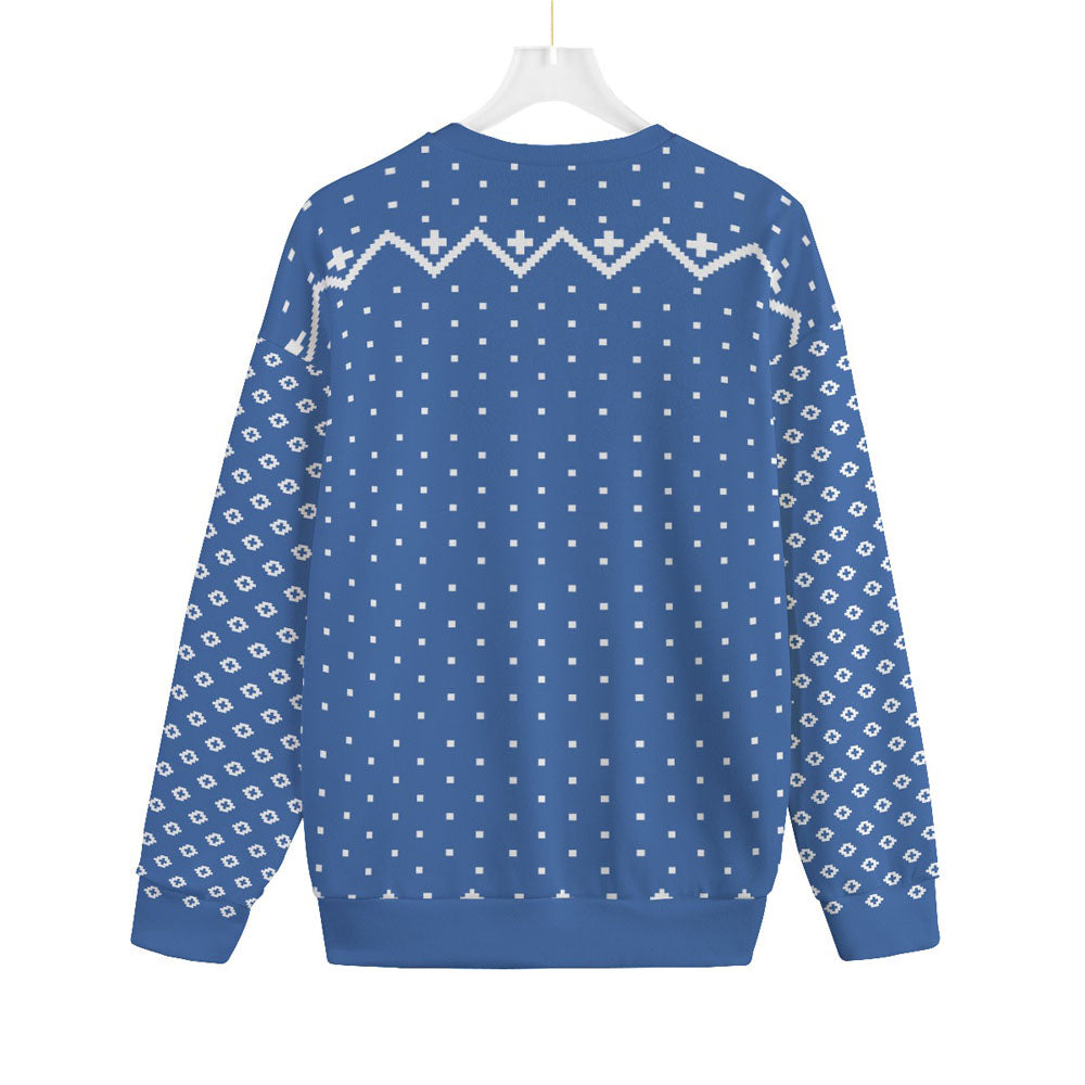 Fleece Navidad Oversized Ugly Christmas Sweater