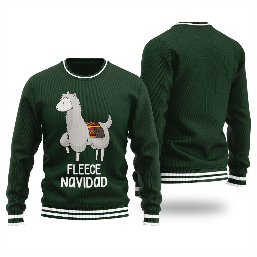 Fleece Navidad Ugly Christmas Sweater
