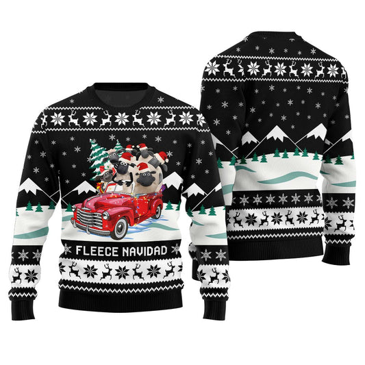 Fleece Navidad Ugly Xmas Sweater