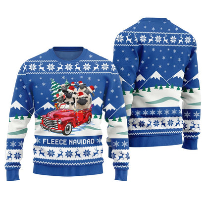 Fleece Navidad Ugly Xmas Sweater