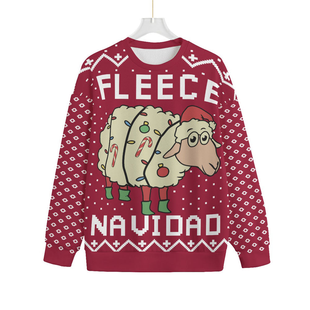 Fleece Navidad Women's Ugly Christmas Sweater Plus Size