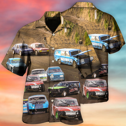 Car On The Road - Hawaiian Shirt 