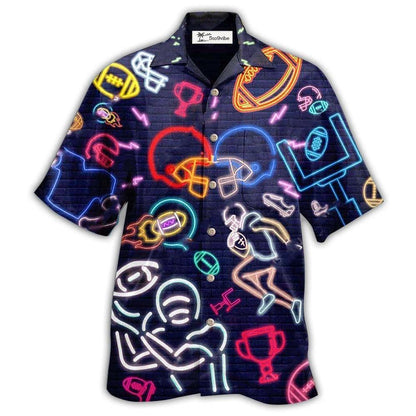 Hawaiian Shirt / Adults / S American Football Play Like A King - Hawaiian Shirt 
