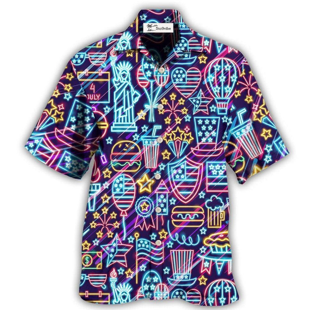 Hawaiian Shirt / Adults / S America Fourth Of July Independence Day Stunning Thing - Hawaiian Shirt 
