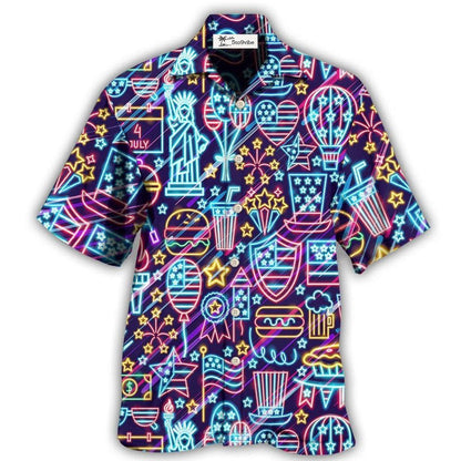 Hawaiian Shirt / Adults / S America Fourth Of July Independence Day Stunning Thing - Hawaiian Shirt 