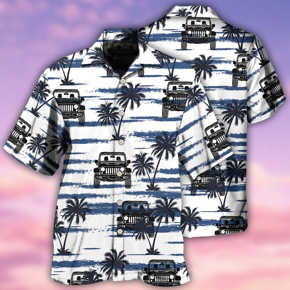 Car Lover Beach Coconut - Hawaiian Shirt 