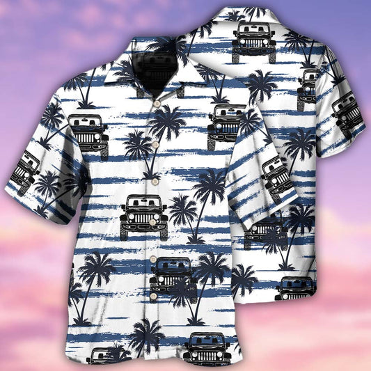 Car Lover Beach Coconut - Hawaiian Shirt 