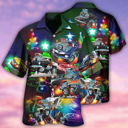 Car Stunning Merry Christmas - Hawaiian Shirt 
