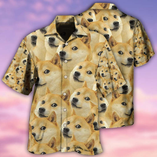 Corgi Meme Funny Style - Hawaiian Shirt 