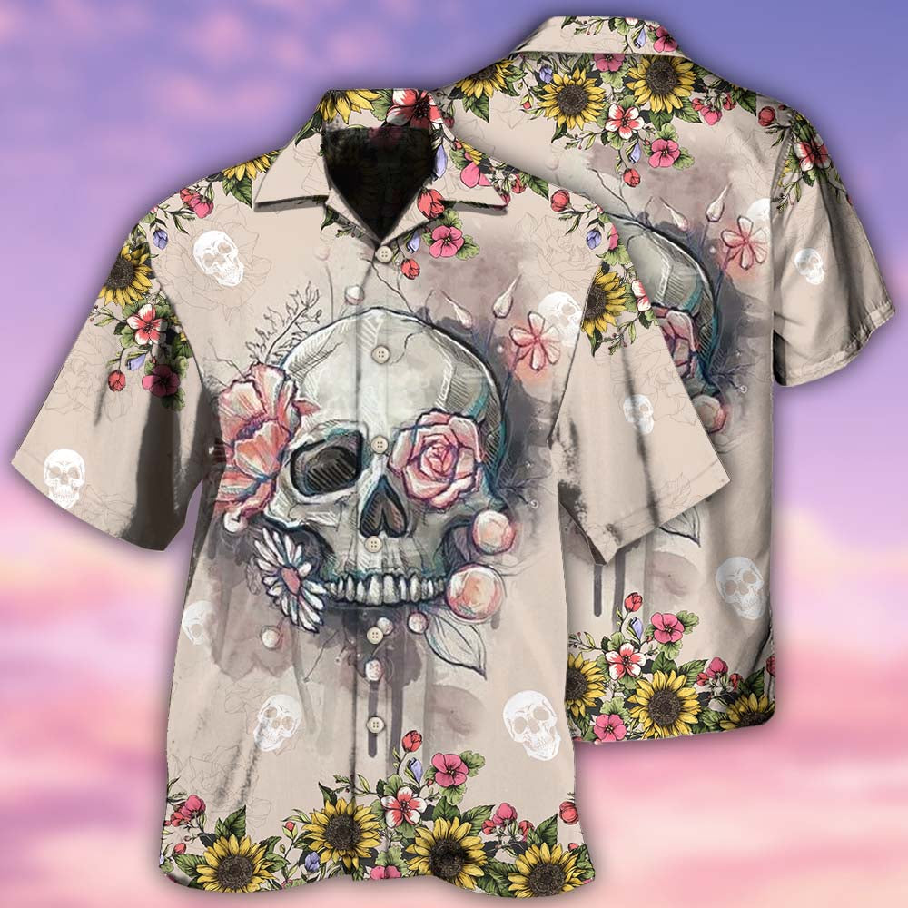 Skull Life Cute Style - Hawaiian Shirt 