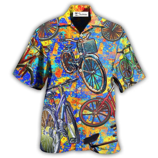 Hawaiian Shirt / Adults / S Bike Love Summer Style Colorful - Hawaiian Shirt 